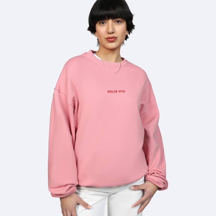 Dolce Vita Sweater - Rose for wholesale on Faire2