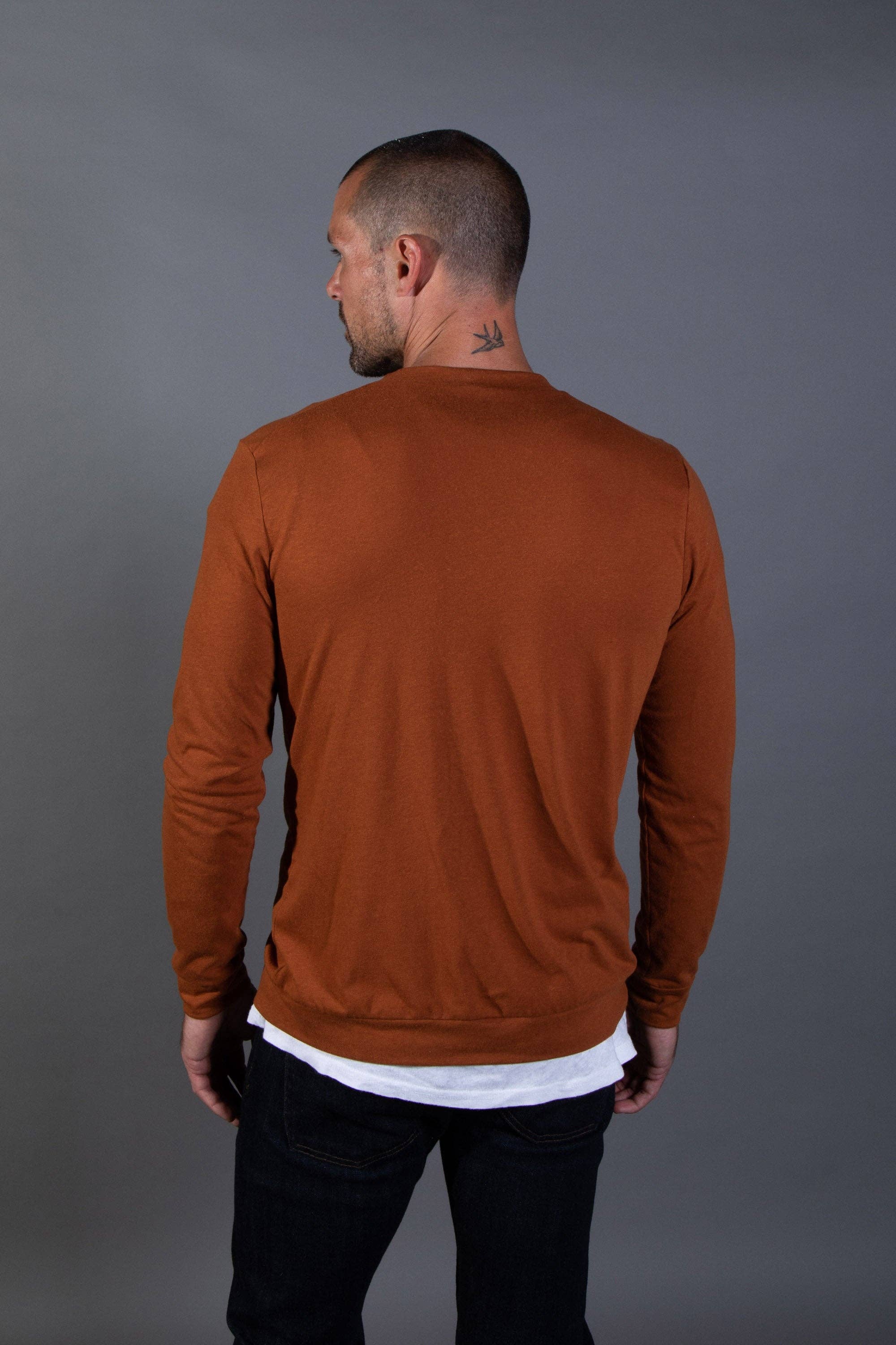 Mika Jaymes - Wholesale Cardigan - Men's - Men's Tri-Blend Cardigan Sweater2