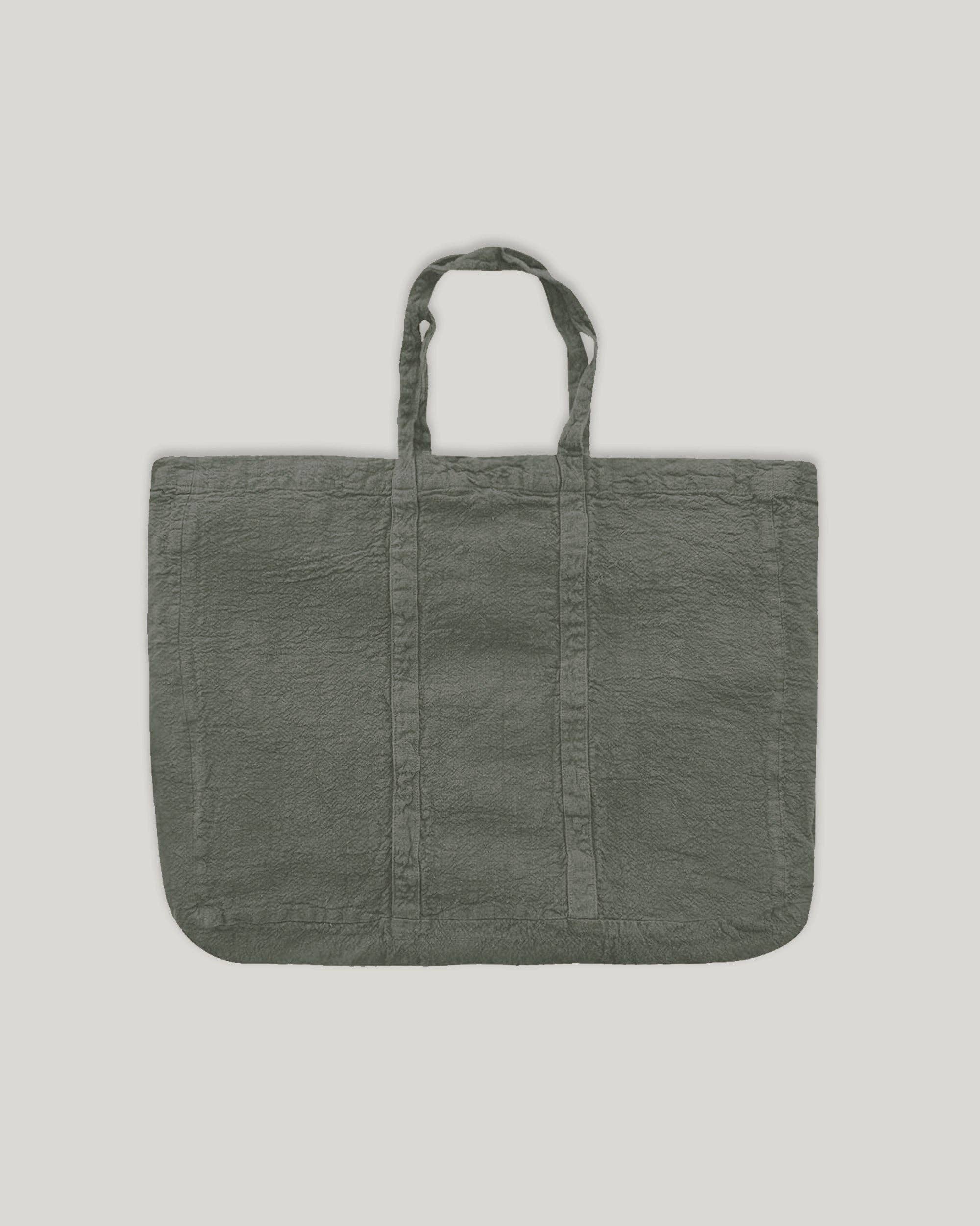 Maison Masarin - Wholesale Grocery/Shopping Bag - French raw linen yogi bag - shopping bag7