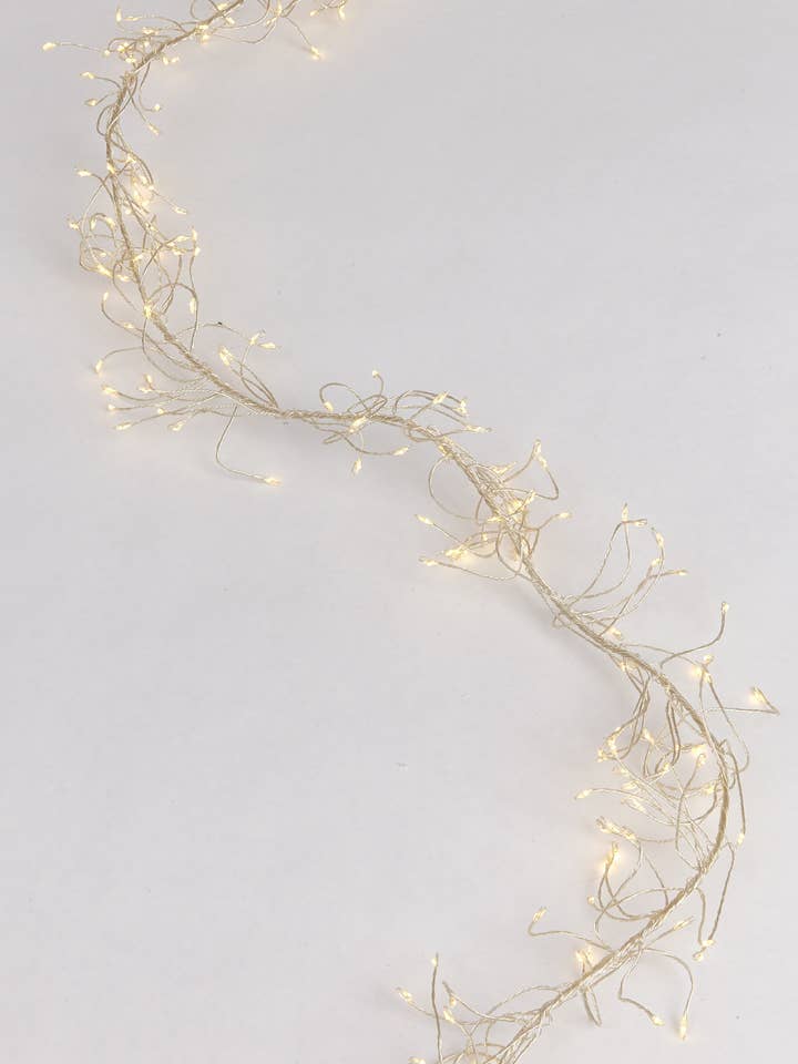 GUIRLANDE LUMINEUSE 360 LEDS FIL CLAIR CHAUD/W 12' pour la vente par Studio Specialties