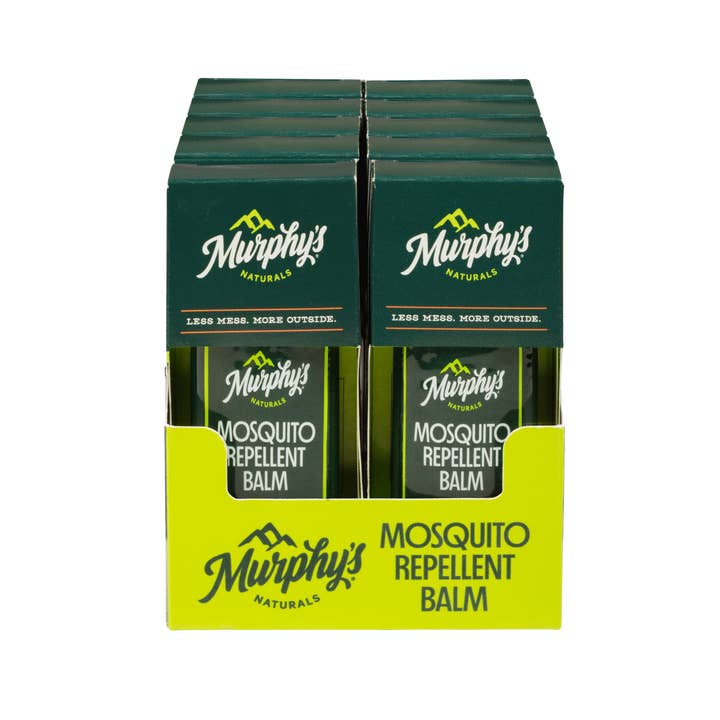 Murphy's Naturals - Wholesale Insect Repellent - Mosquito Repellent Balm Sticks (0.5oz) - Display of 12