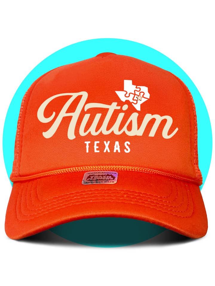 Autisme Texas Truckerpet voor wholesale door Trash Flowers Trucker Hats