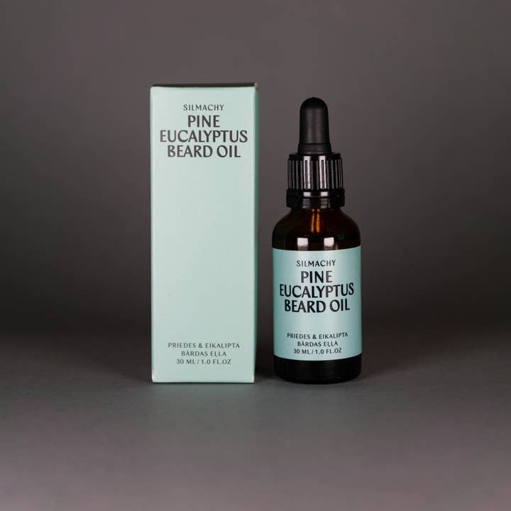 SILMACHY cosmetics - Wholesale Beard Styling Product - Pine & Eucalyptus Beard oil - Fresh and Invigorating