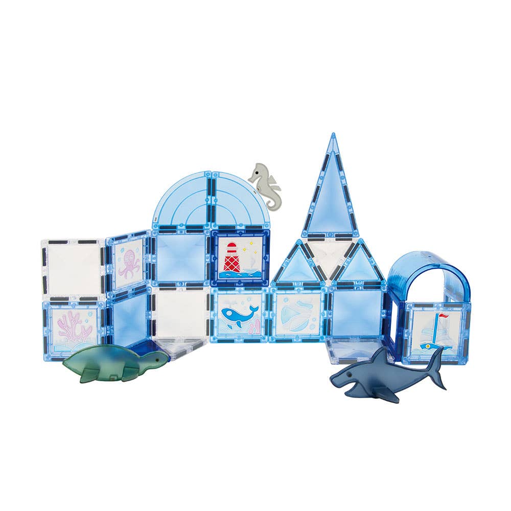 AJ Aguiar - Wholesale Toy Set - Kids - Magnetic Game The Ocean 40 Pcs With 6 Markers16