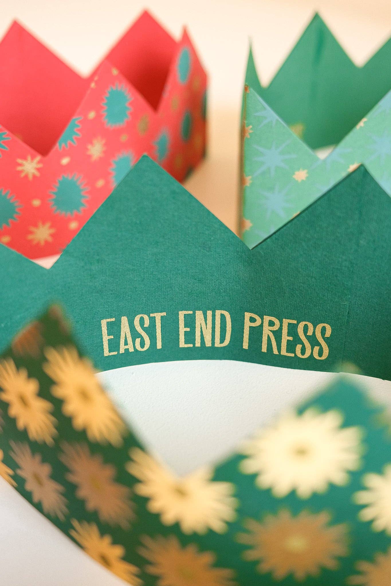 East End Press - Wholesale Party Hat/Crown - Festive Paper Crowns5