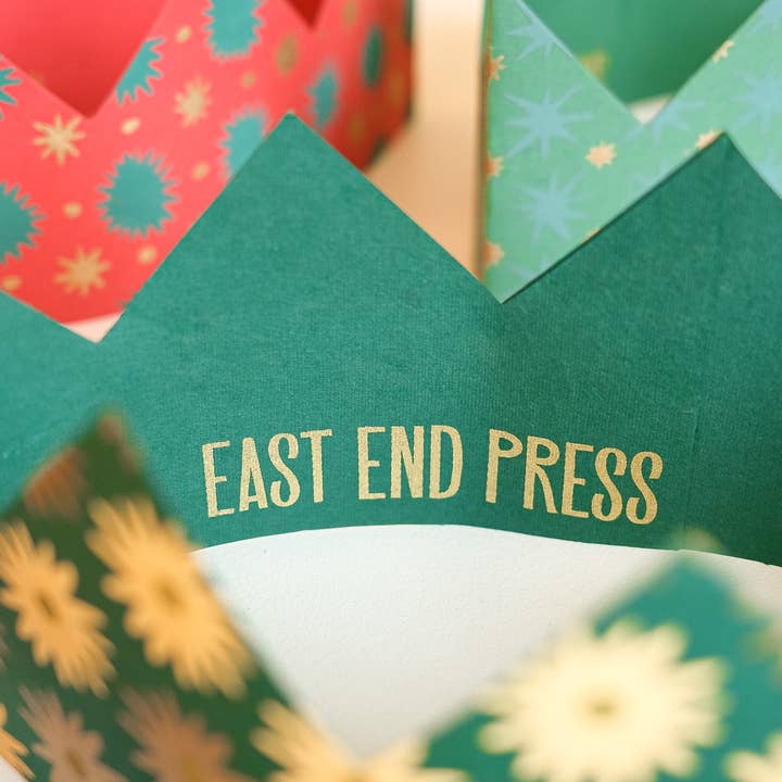 East End Press - Wholesale Party Hat/Crown - Festive Paper Crowns5