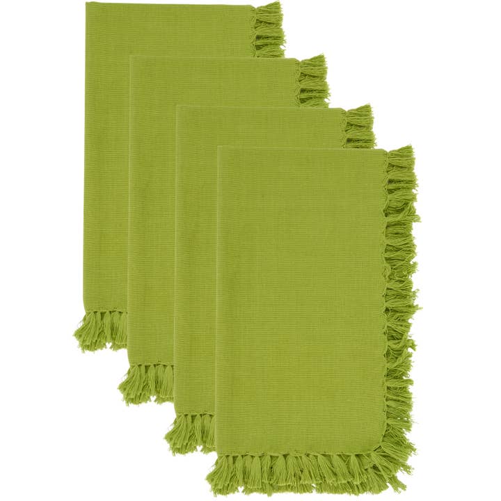 Saro Lifestyle - Wholesale Dinner & Cloth Napkin - Fringed Design Napkin5