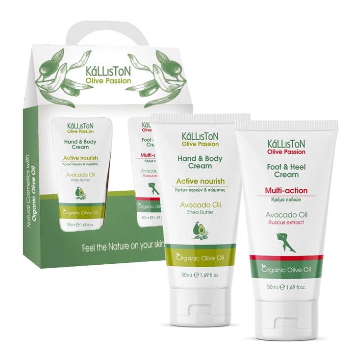 ALETA FARMS - Wholesale Hand & Body Lotion - Gift Pack, Avocado Oil Body + Foot & Heel Cream Combo Set