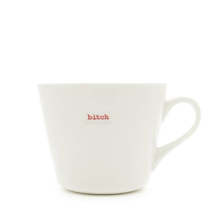 Keith Brymer Jones Mug 350ml- bitch (red) for wholesale by Forma House