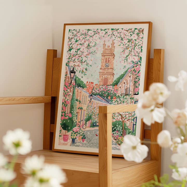 Simply, Katy – wholesale Art print – Circus Lane, Edinburgh3