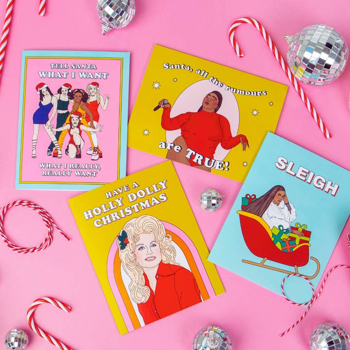 Party Mountain Paper co. - Wholesale Christmas Card - Santa Rumours | Last Chance