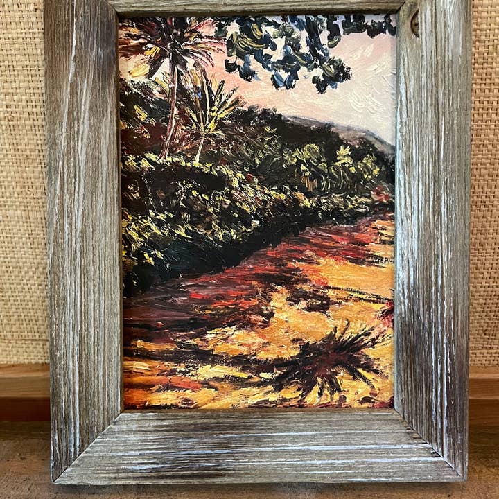 "Palm Shadow" Print - Art by Keale Comstock for wholesale by Revel Sun Hawai'i