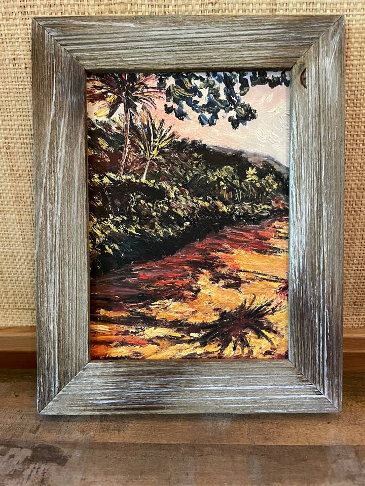 Impression "Ombre de Palmier" - Art par Keale Comstock pour la vente par Revel Sun Hawai'i