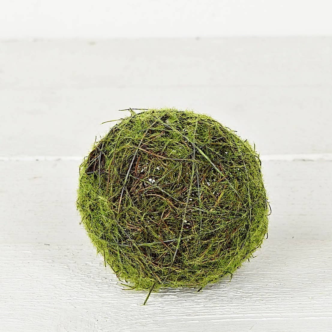 Holiday Depot Inc. - Wholesale Decorative Tabletop Object - M30905- 4in Mossy twig ball