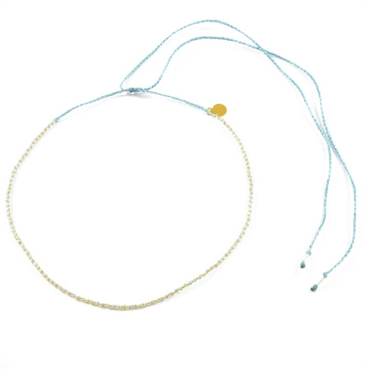 Colar de sereia alternada de oceano tempestuoso e ouro por atacado de Nica Life