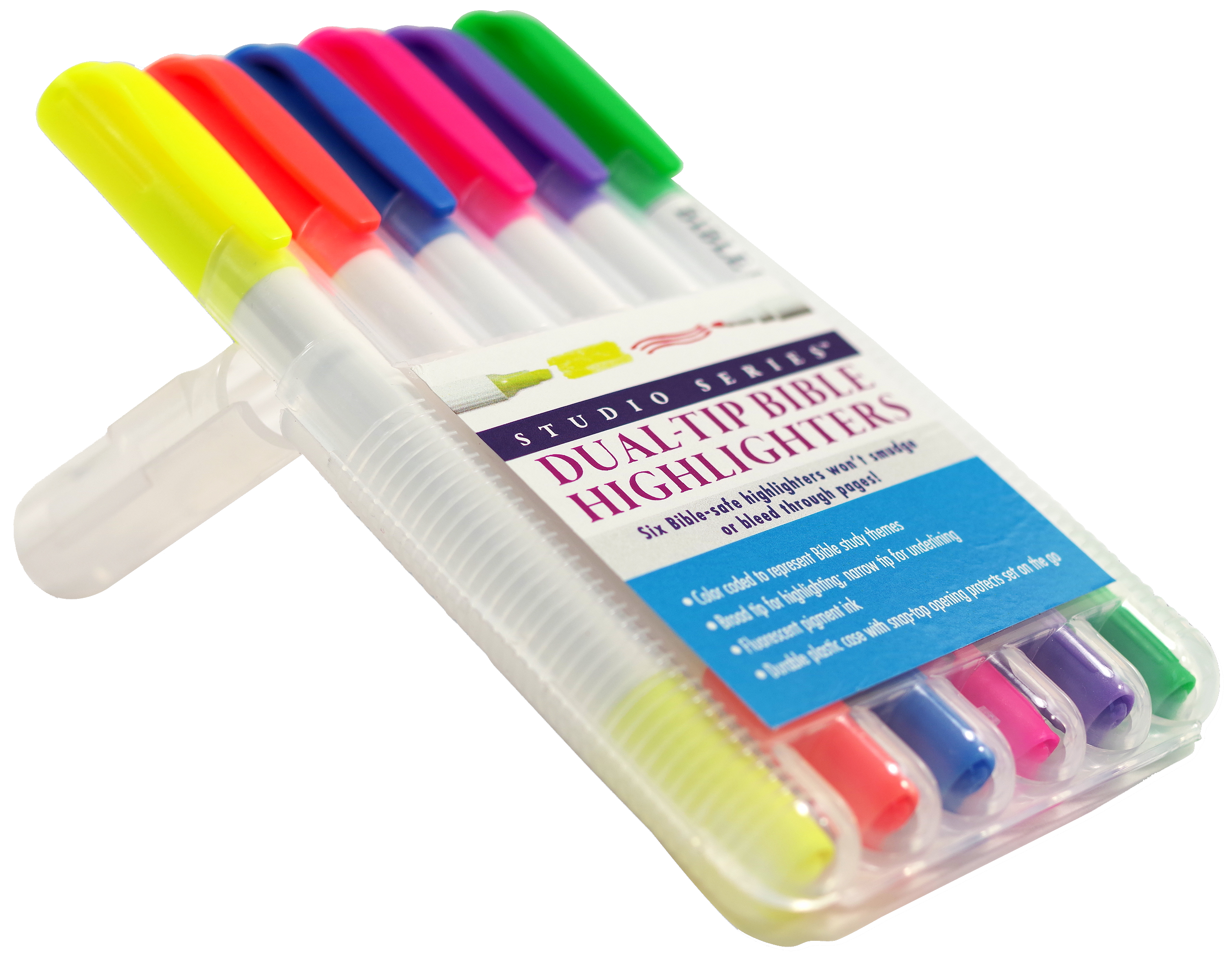 Peter Pauper Press - Wholesale Pen - Dual-Tip Bible Highlighters (Set of 6)1