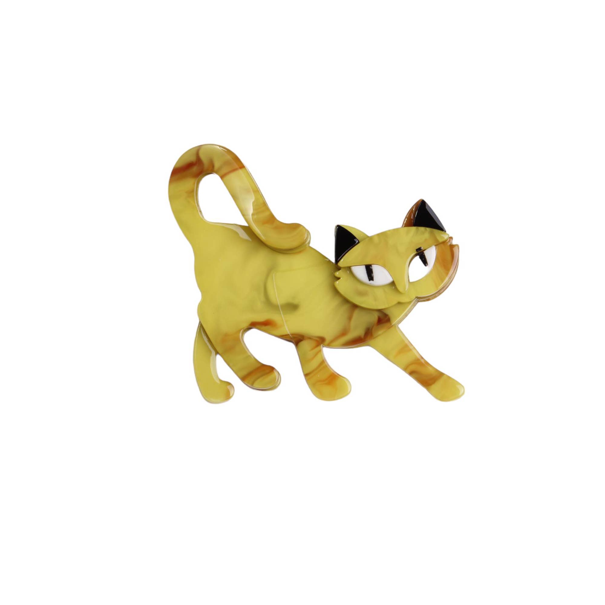 Miss Minna - Wholesale Pendant/Charm Necklace - 🐱 Cat brooch with a mischievous style 🐾3