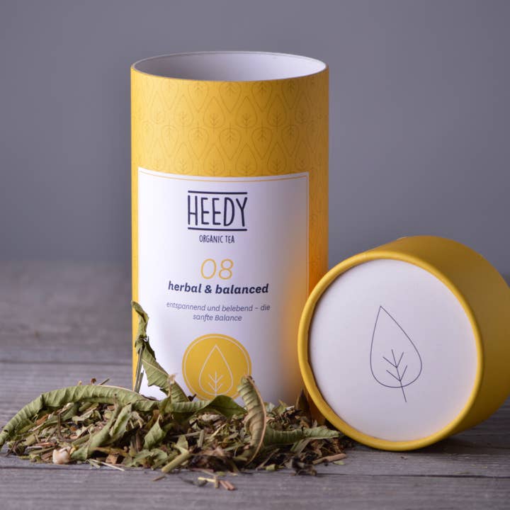 No 08 herbal & balanced for engroshandel hos HEEDY Organic Tea