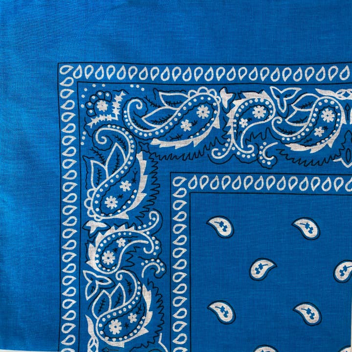 Royal Bandana- Blues for wholesale on Faire4