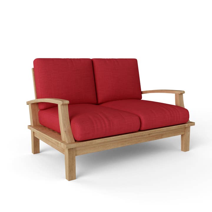 Brianna Deep Seating Loveseat for wholesale by Anderson Teak