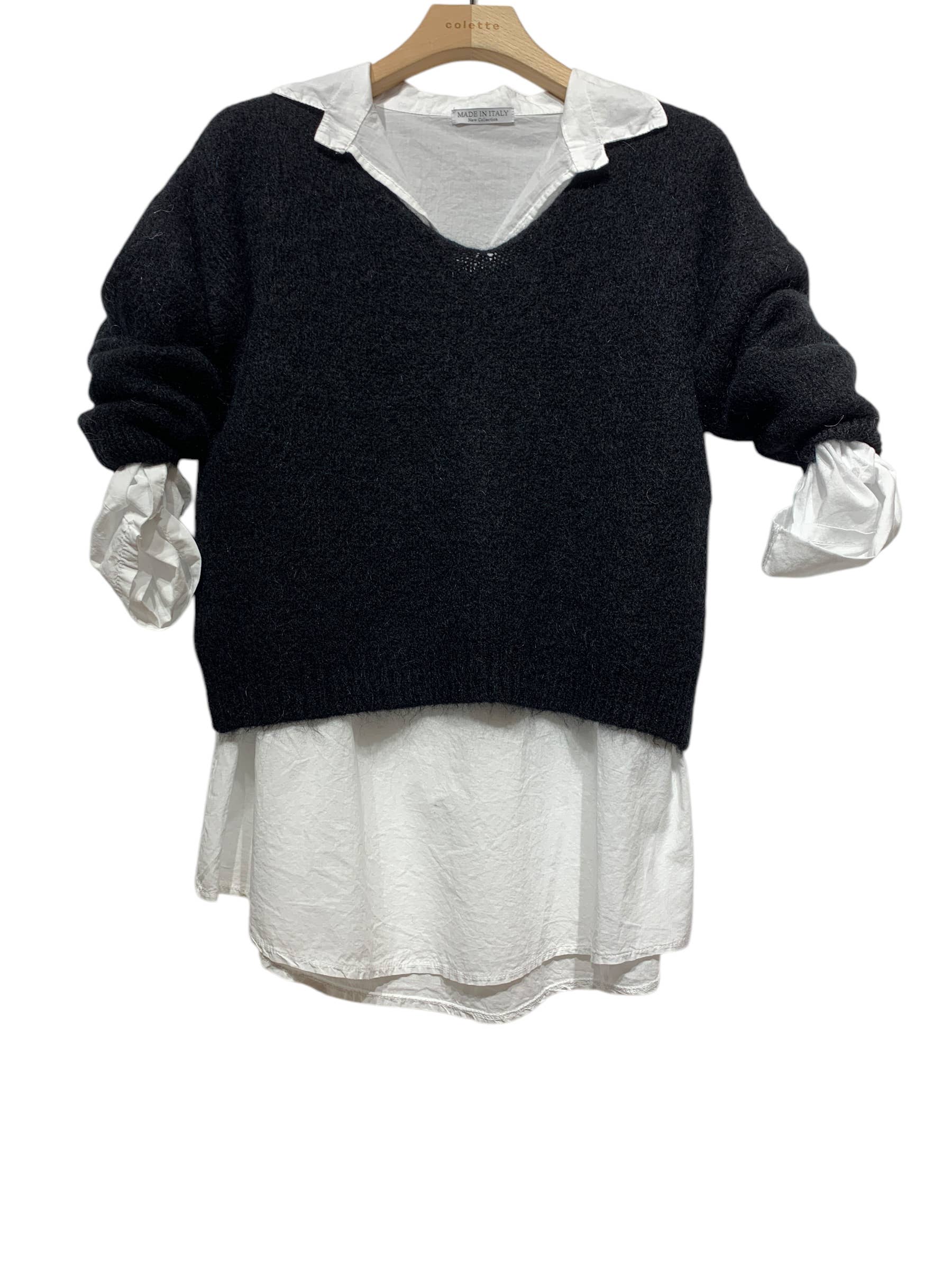 LINEN & COTTON HOUSE – Engroshandel Pullover - Dame – Pullover 6071SPRING SOMMER TØJ DOBBELTE DELE9