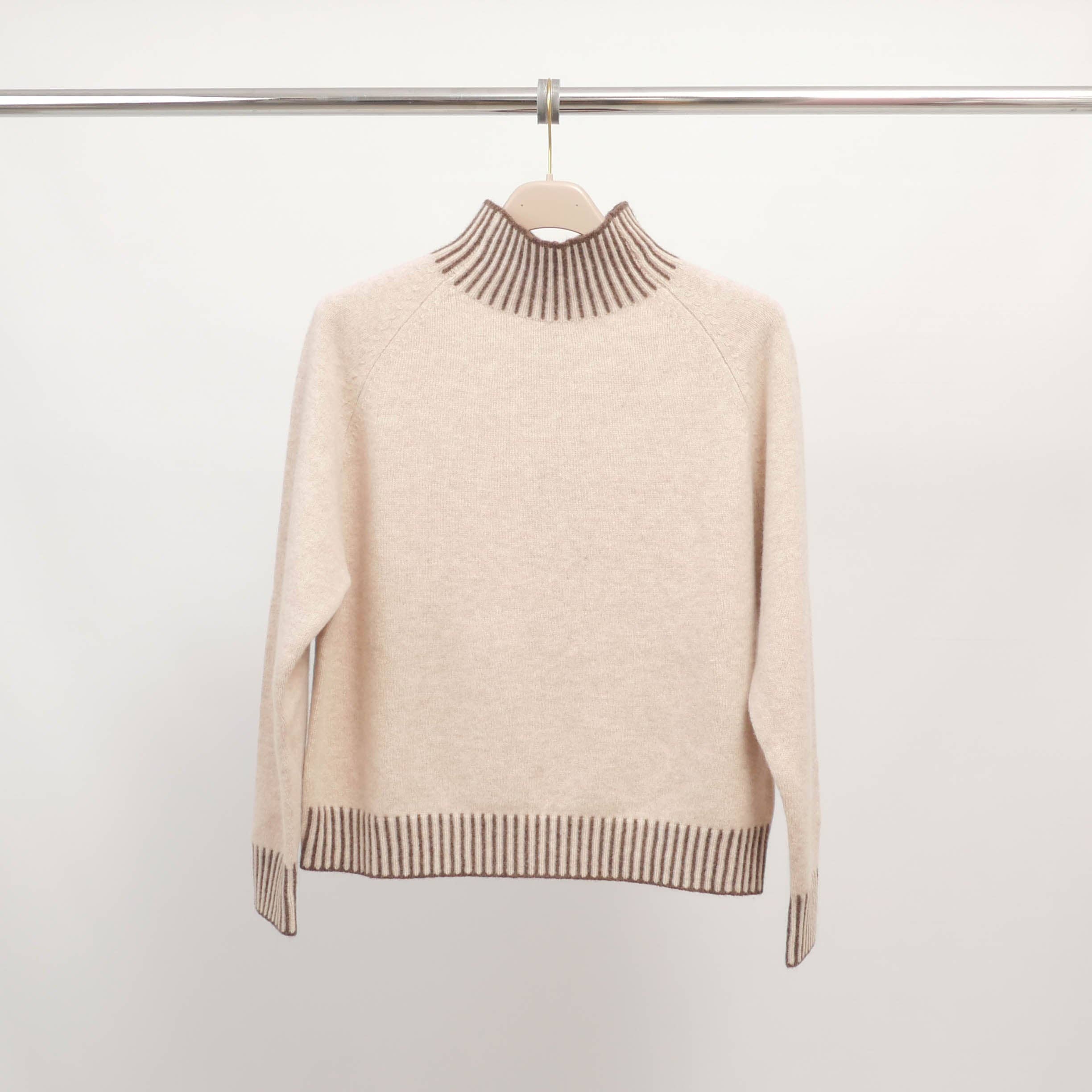Cecile Wang - Wholesale Knit Sweater - Women's - Wool turtleneck sweater HYL181162