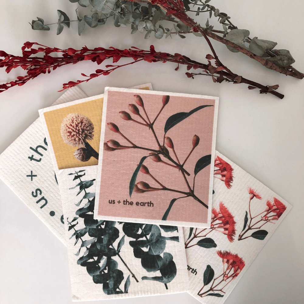 Us and The Earth - Wholesale Dishcloth - Washable Swedish Sponges - Set of 56