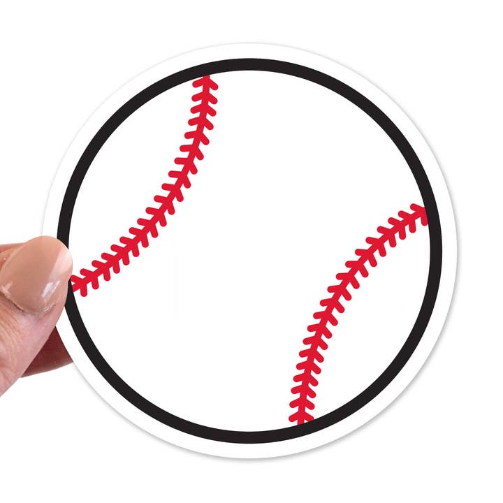 Baseball | Sticker for wholesale by by brie