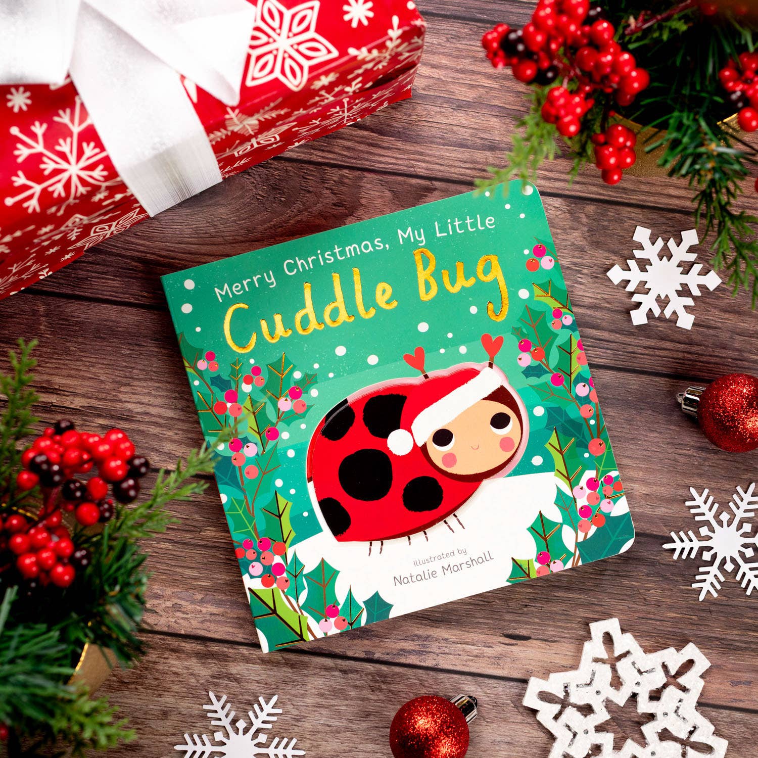 Simon & Schuster - Wholesale Baby & Toddler Book (0-2) - Merry Christmas, My Little Cuddle Bug by Nicola Edwards4