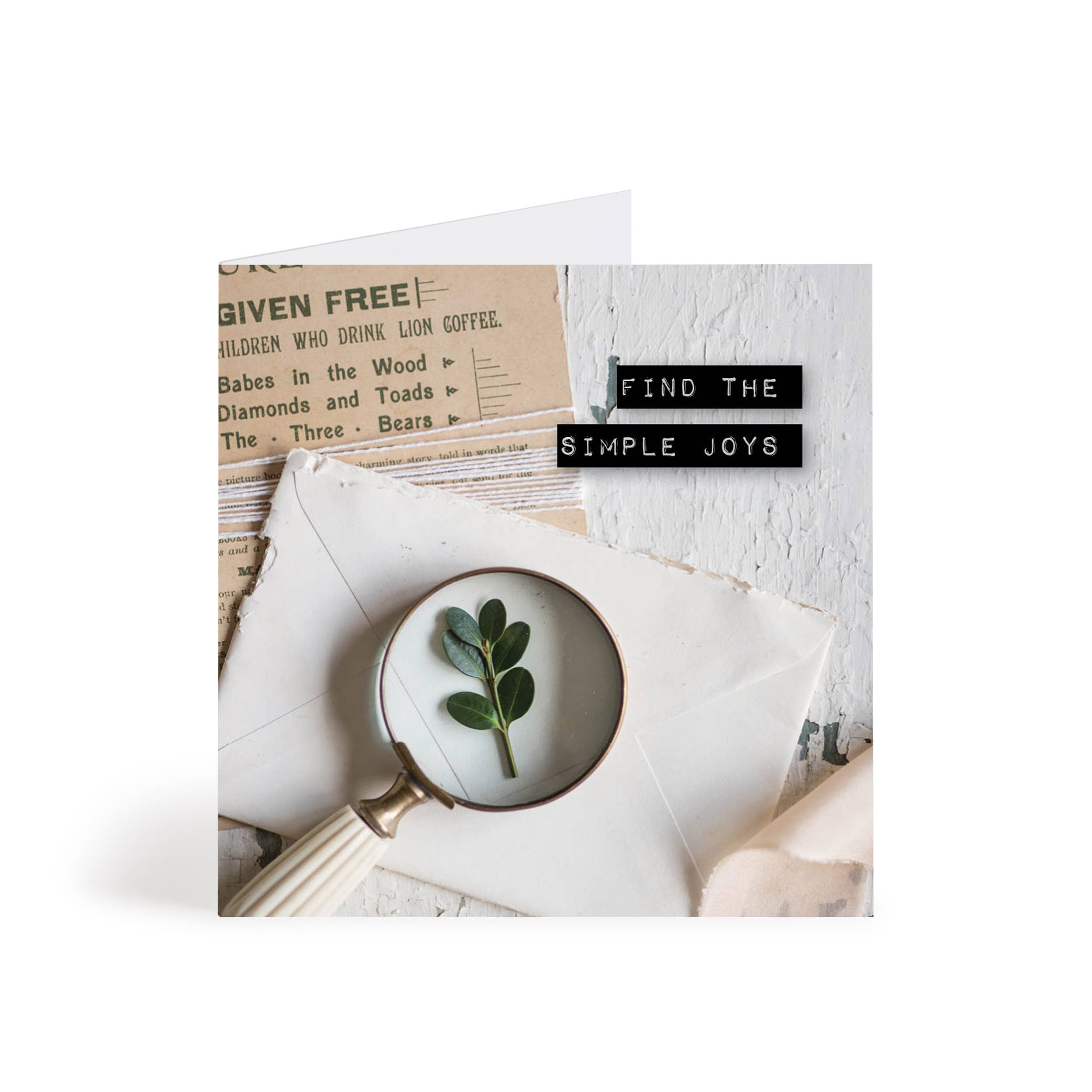 P. Graham Dunn - Wholesale Encouragement Card - Find The Simple Joys0