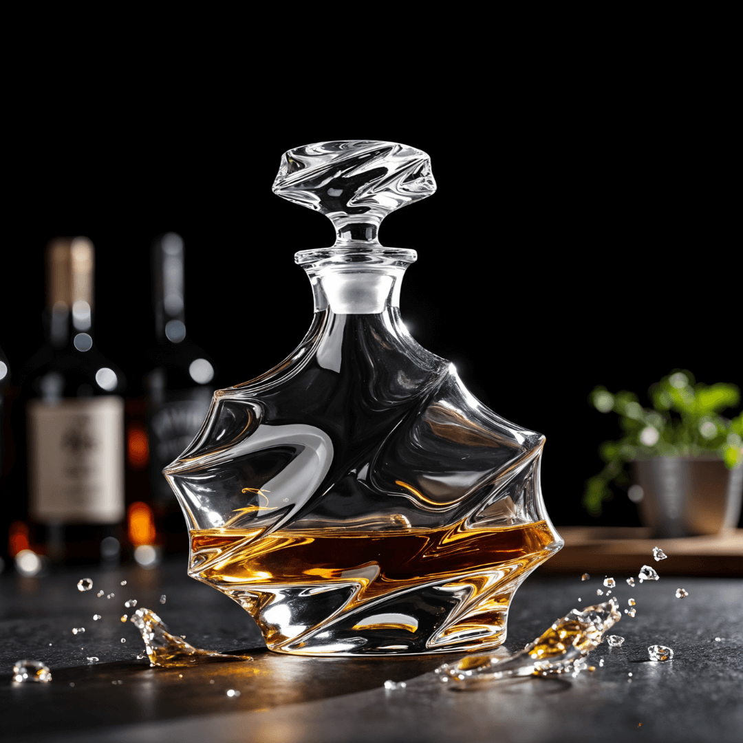 TsukiGlass - Wholesale Decanter - Storm Japanese Crystal Whisky Decanter3