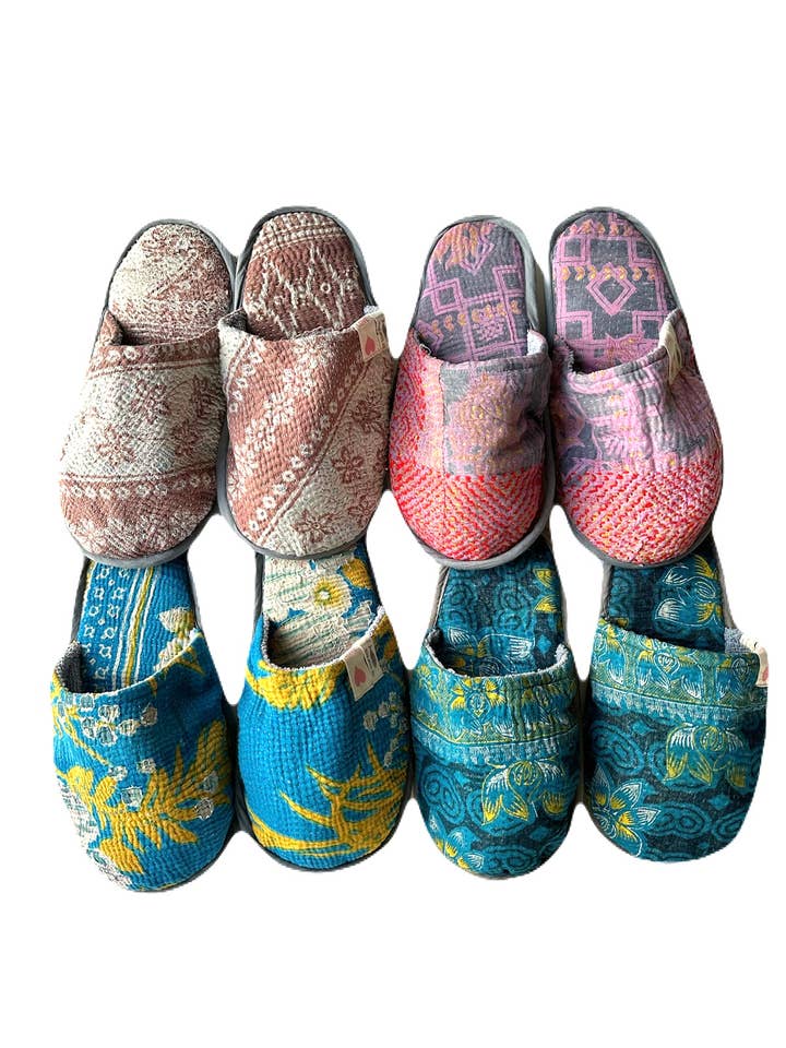 By The Sea Organics - Wholesale Slippers - Women's - HAWAIIAN MOPPING SLIPPERS6
