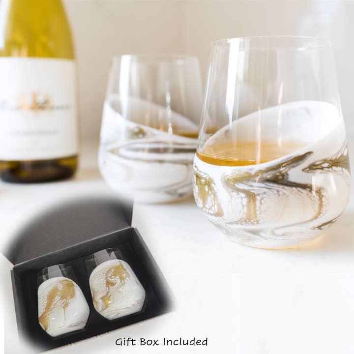 Lynn & Liana Designs - Wholesale Cocktail/Liquor Glass - Resin Coated Entertaining Glasses