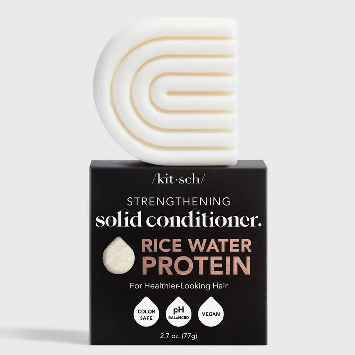 KITSCH - Wholesale Hair Conditioner - (Sample) Rice Water Protein Conditioner Bar for Hair Growth