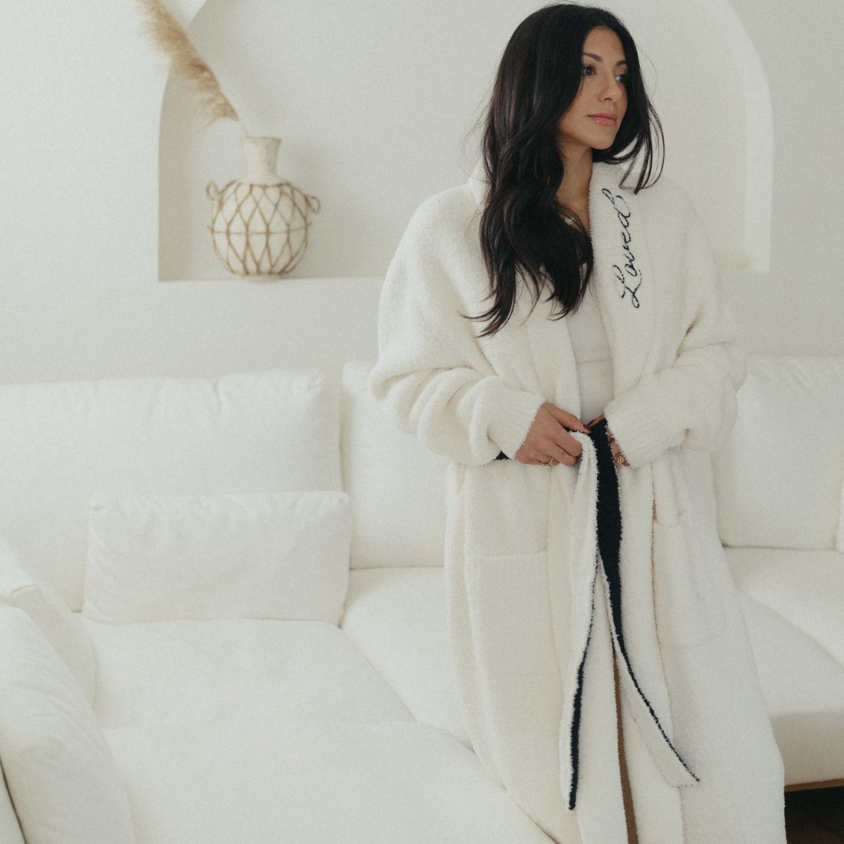 Local Beach - Vendita all'ingrosso Vestaglia - Donna - Accappatoio Heart Luxe della collezione Local Beach Love2