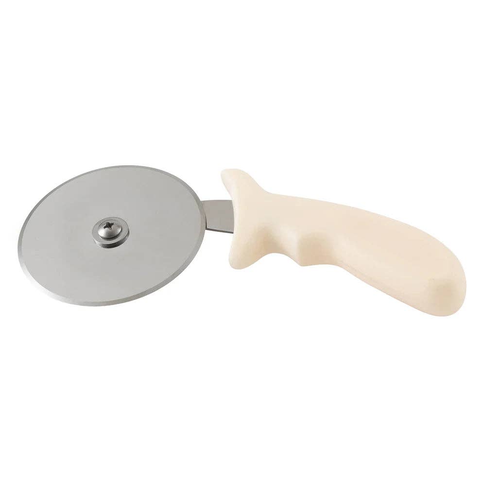 EcoQuality - Wholesale Pizza Wheel - PPC-4W, 4"Dia Blade, White PP Hdl Pizza Cutter, EA0