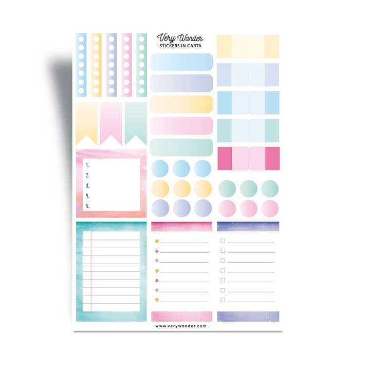 Autocollants - Listez-les ! pour la vente par Very Wonder di Chiara Veri