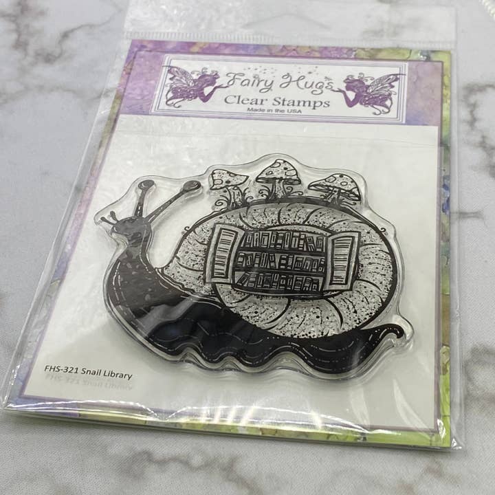 Selos de abraços de fada - Snail Library por atacado de Fairy Hugs