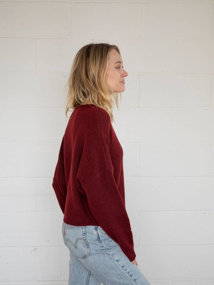 Wine Piper Cardigan for wholesale on Faire2