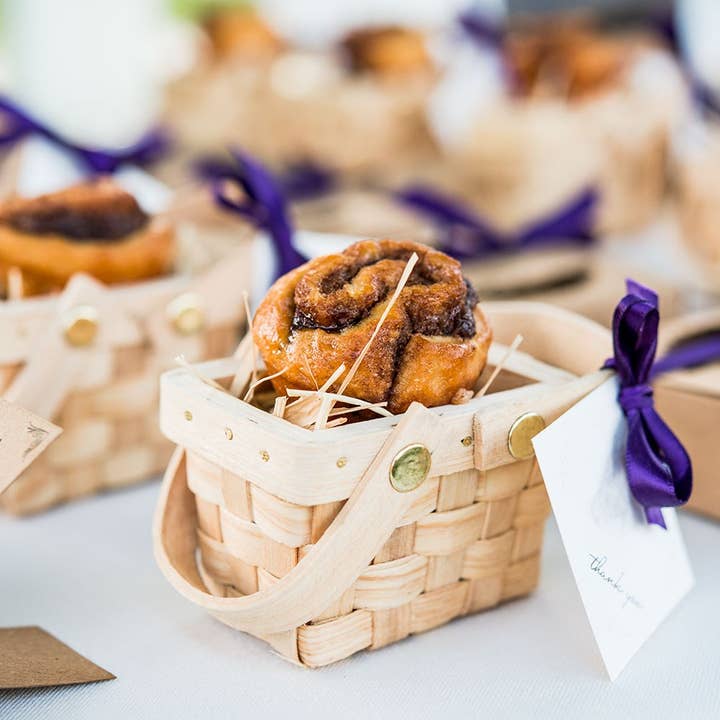Weddingstar Inc. - Wholesale Party favour bag/box - Miniature Picnic Basket Favor (6)