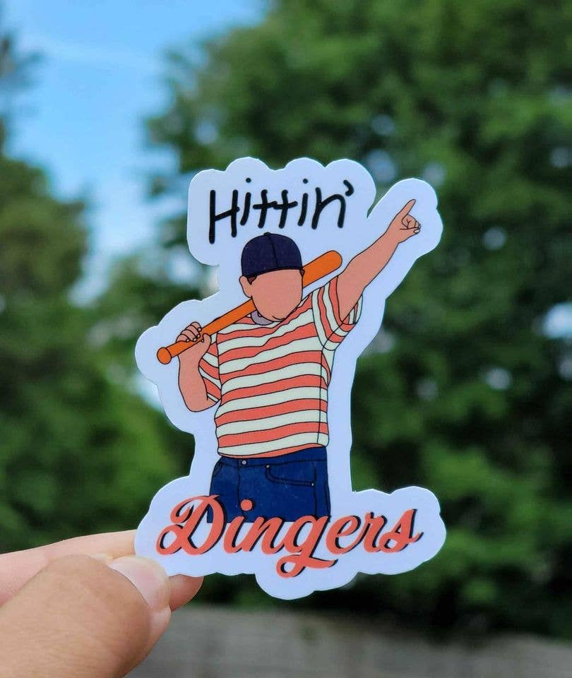 A Little Design Company - Wholesale Sticker - Hittin' Dingers Sticker | The Sandlot