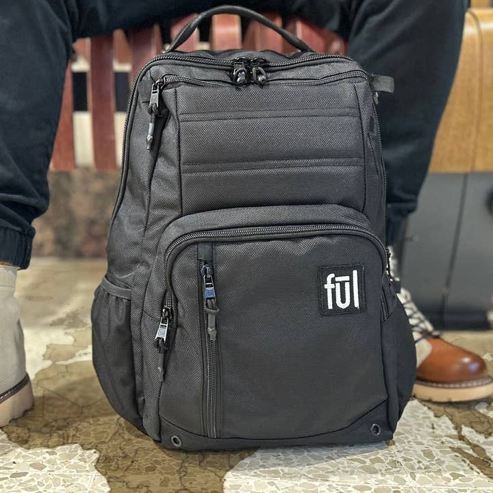 Tactics Collection Phantom Backpack, Black for wholesale by FUL Luggage (Concept One)