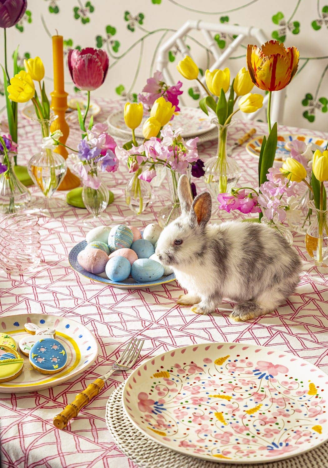 Madame Smart Ltd – wholesale Dinner plate – Beatrice Springtime Dinner Plate - Set of 61