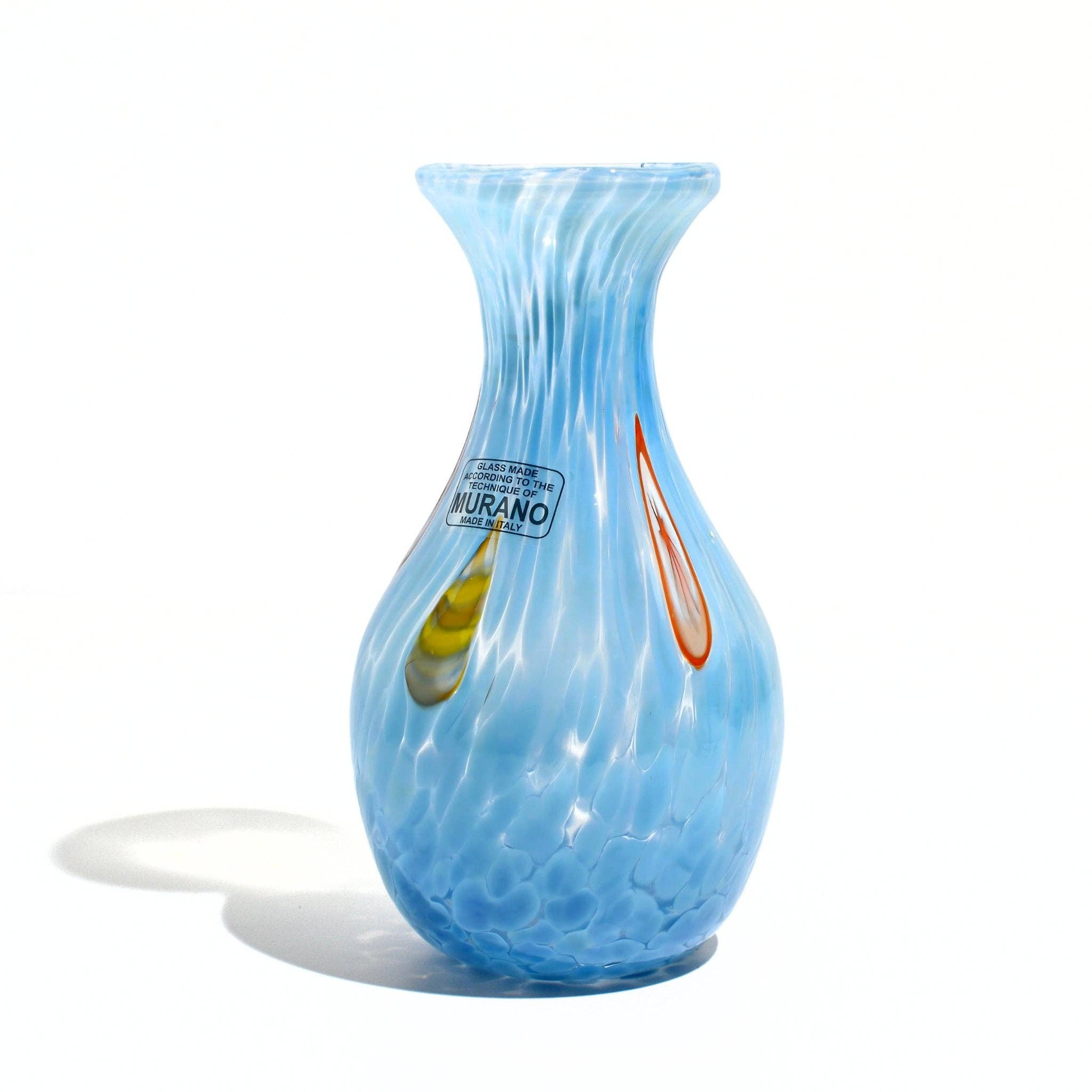 Via Graceffo – wholesale Vase – Murano Glass Fiori Small Vase, Made in Italy1