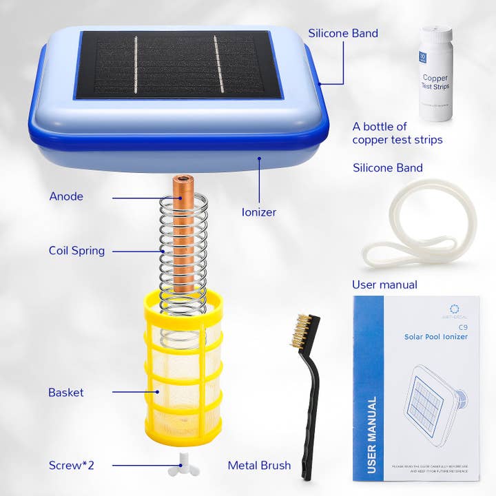 Airthereal - Wholesale Inflatables - C9 Solar Pool Ionizer5