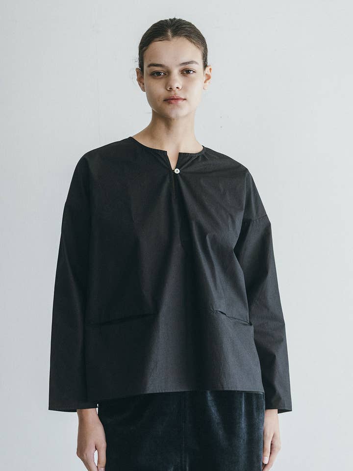 Akash Skjortor Svart för wholesale av Fog Linen Work