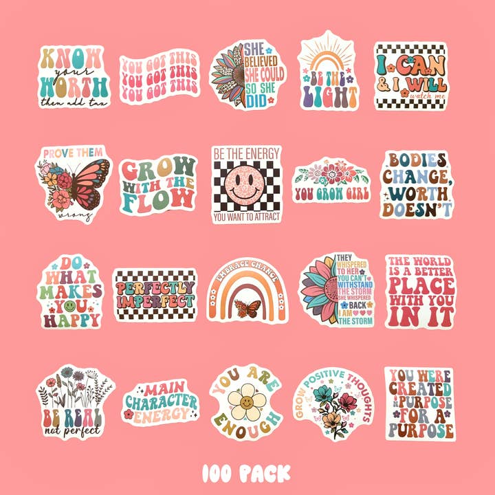 Marley Rae Mailers - Wholesale Sticker - 2” Vinyl Stickers- Signature Mix (100 Pack)