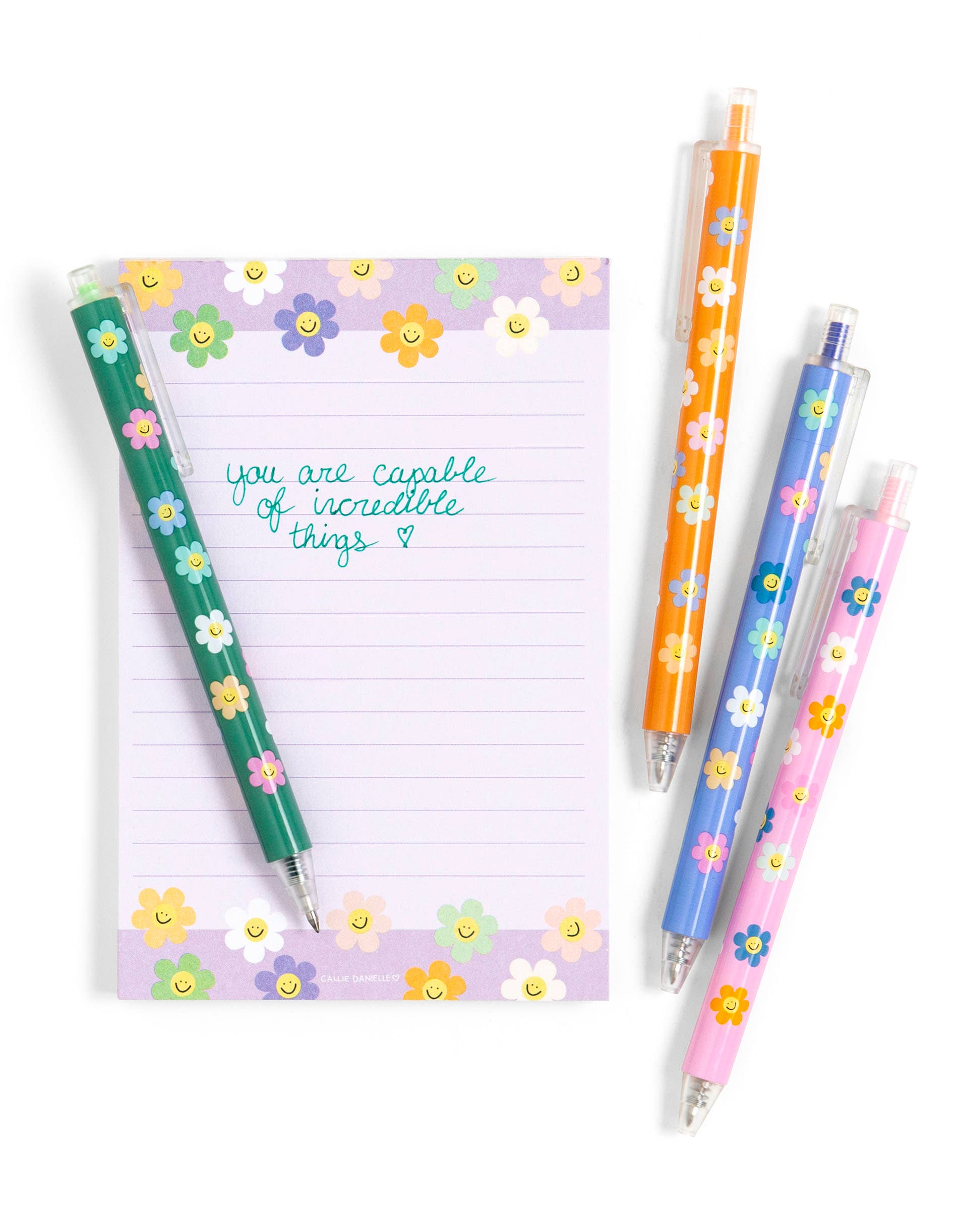 Callie Danielle – wholesale Pen – Happy Daisy Pen Set2