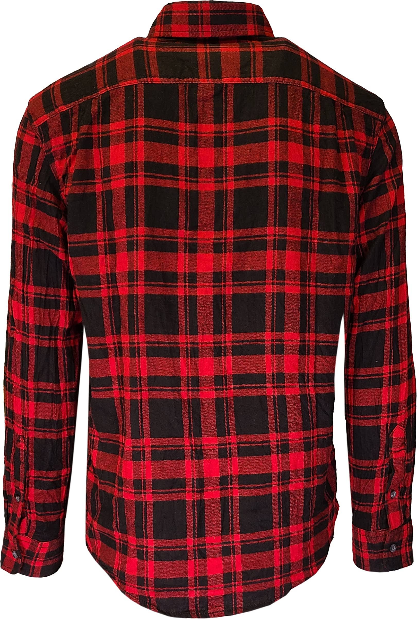 I-Wear Brands - Wholesale Button Down Shirt - Men's - Men's Long Sleeve Button Down Cotton Flannel Shirt23