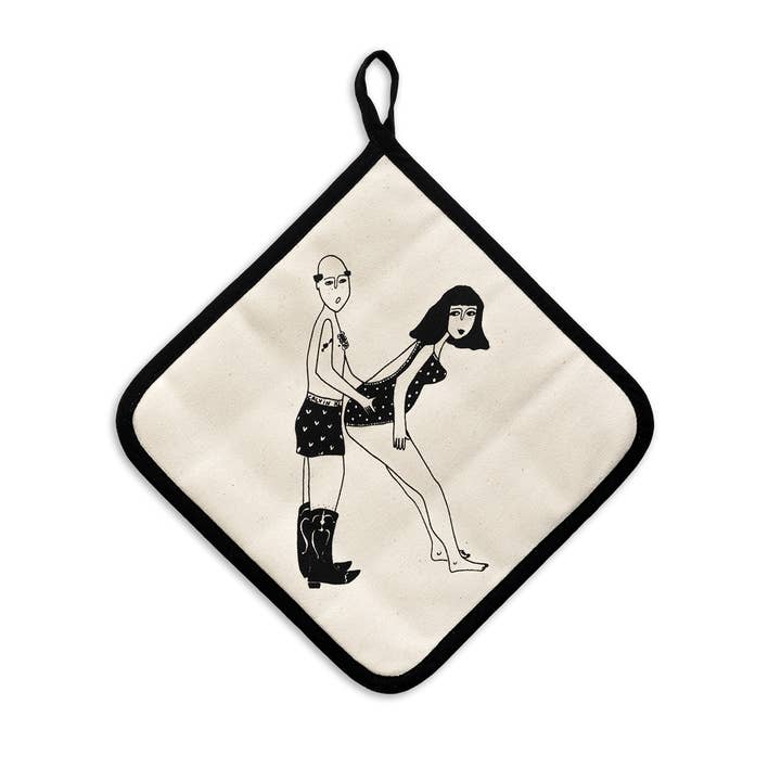 pot holder K for wholesale by helen b